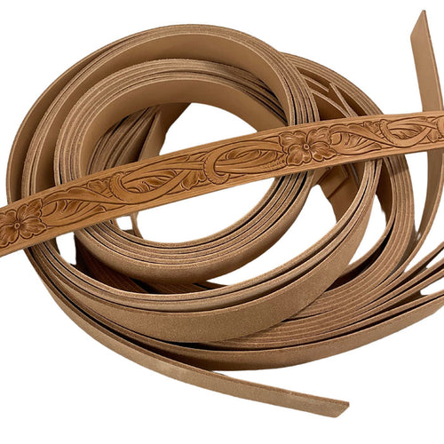 1 3/4" Belt Blank - 8/9oz Hermann Oak Leather 1 3/4" Width