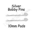 100 Hair Findings / Blanks Bobby Pins Clips Barrettes
