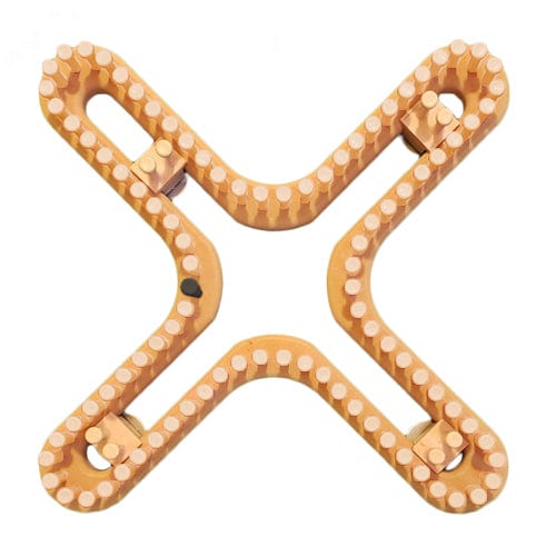 1/2" 96 peg Small Universal X Knitting Loom Tan