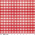 1/8 Inch Small Red & White Gingham