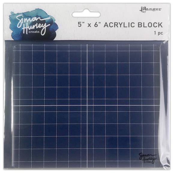 5X6 -Acrylic Stamping Block