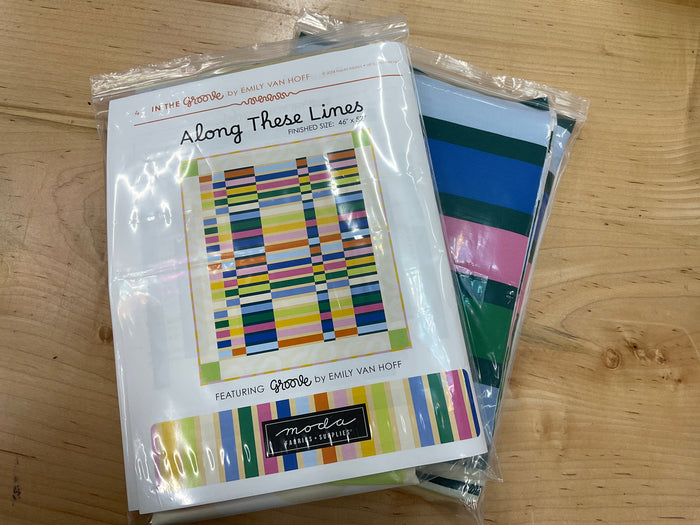 Along These Lines Quilt Kit