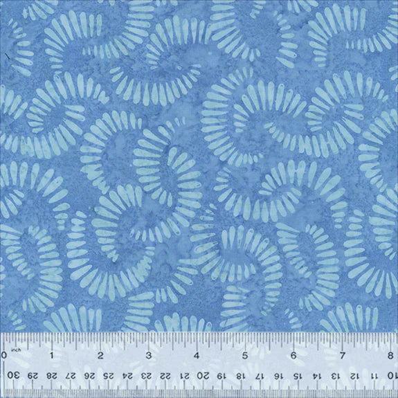 BATIK-Citrus Slices (Periwinkle)