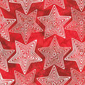 BATIK-Liberty 2 Red Stars