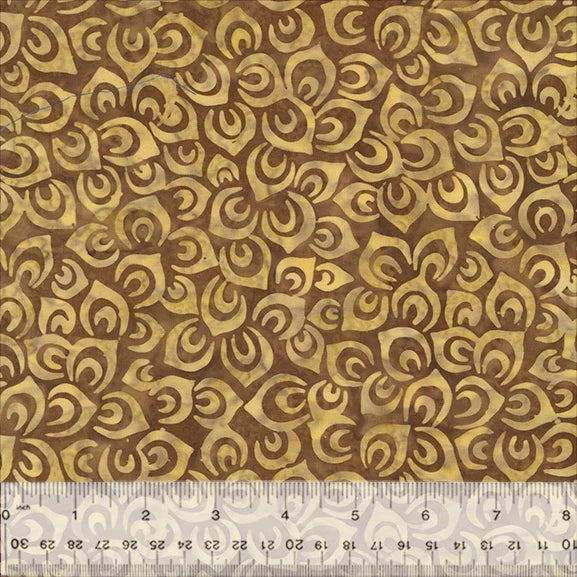 BATIK-Petals (Sepia)