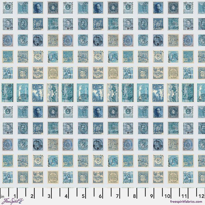 Blue - Stamps || Tim Holtz Palette Blue