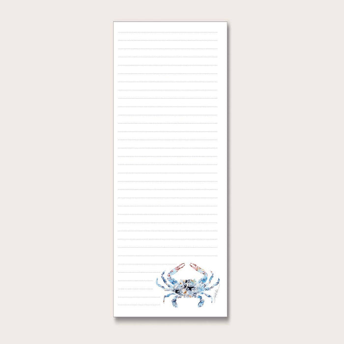 Blue Crab Refrigerator Notepad