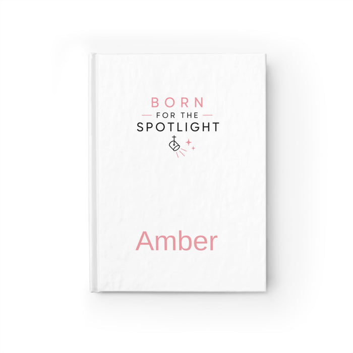 Born for the Spotlight Journal – Personalized Theater & Performer Notebook