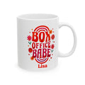 Box Office Babe Personalized Mug | White or Black | 11oz & 15oz Sizes | Theater Gift for Box Office Crew