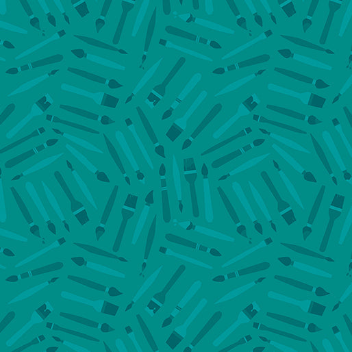 Brushes (Teal)