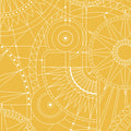 Cityscape Day Blueprint Gold