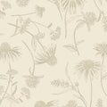 Coneflower Tonal Natural 108"