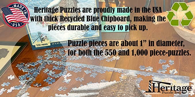 Crab Catch 550 piece Puzzle