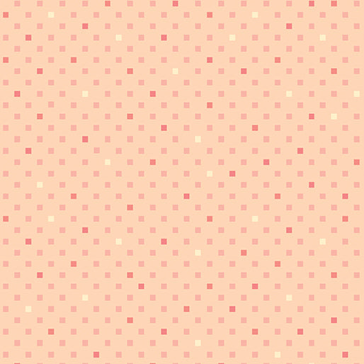 Dazzling Squares (Light Peach)