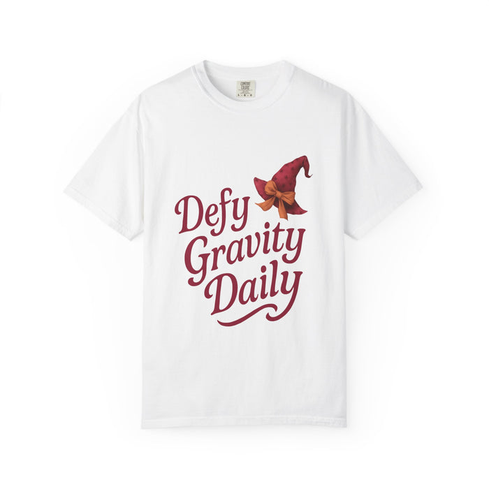 Defy Gravity Daily T-Shirt, Theater Lover Gift, Musical Shirt, Broadway Inspired Tee