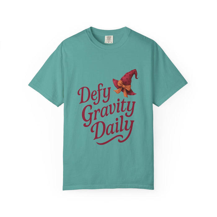 Defy Gravity Daily T-Shirt, Theater Lover Gift, Musical Shirt, Broadway Inspired Tee
