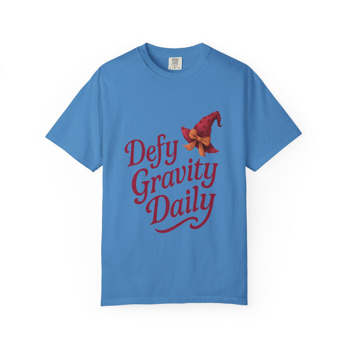Defy Gravity Daily T-Shirt, Theater Lover Gift, Musical Shirt, Broadway Inspired Tee