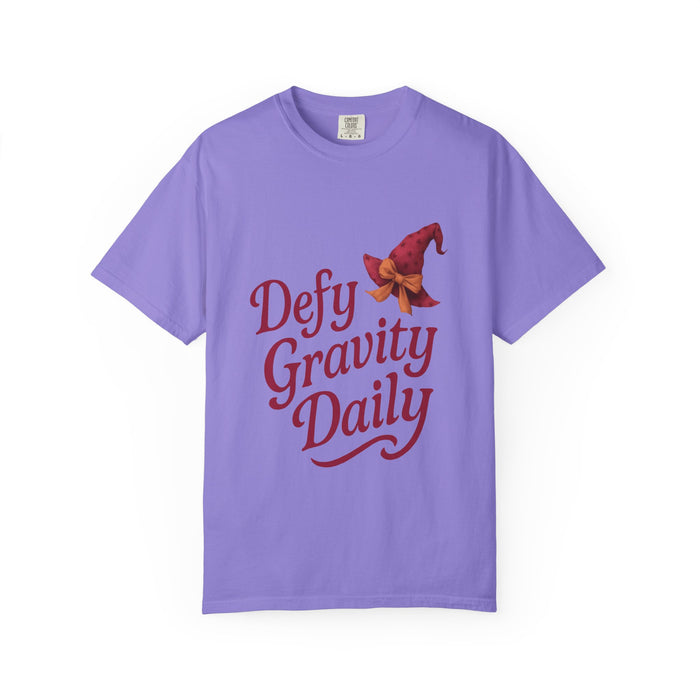 Defy Gravity Daily T-Shirt, Theater Lover Gift, Musical Shirt, Broadway Inspired Tee