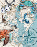 Delmarva Coast 550 Piece Puzzle