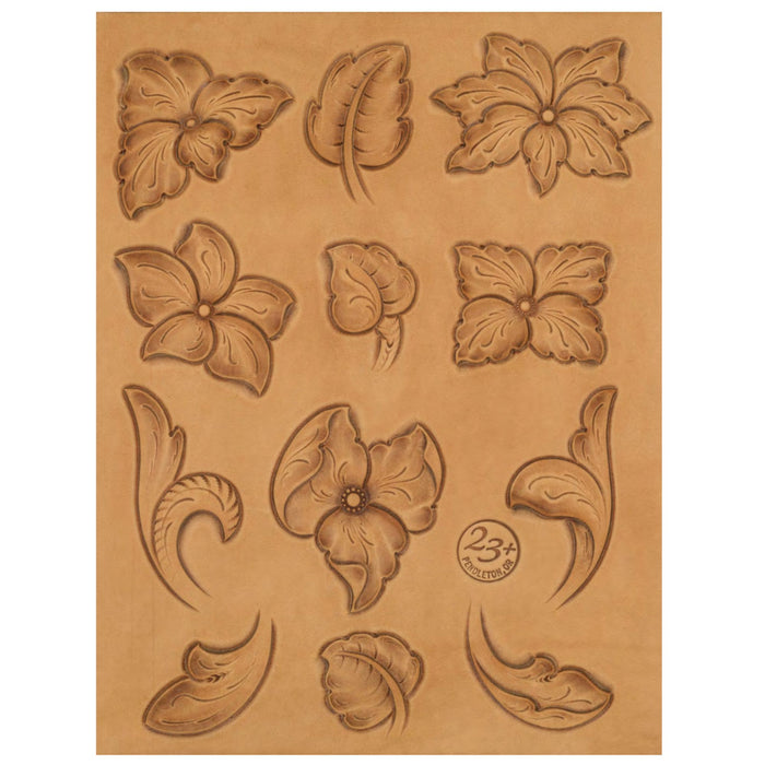 (Digital) Leather Tooling Pattern Book Vol 1