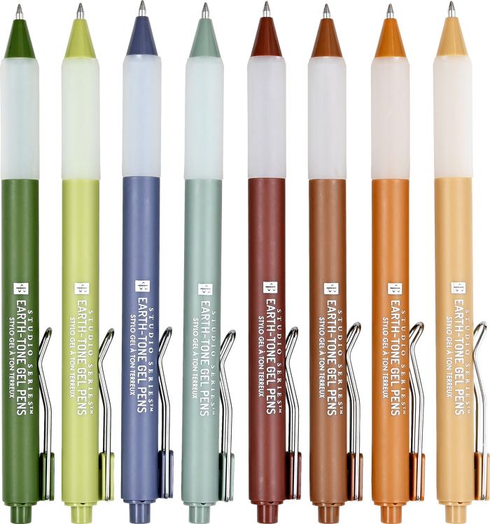 Earth-Tone Gel Pens
