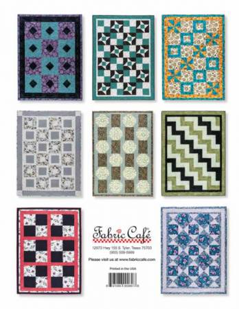 Fabric Cafe Easy Does It 3-Yard Quilts