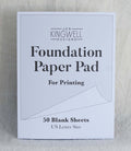 Foundation Paper Pad by Jen Kingwell
