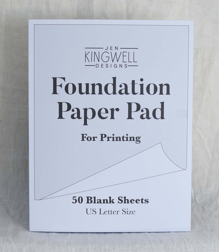 Foundation Paper Pad by Jen Kingwell