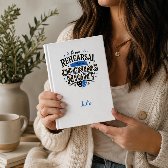 From Rehearsal to Opening Night Journal – Personalized Theater Memory Book