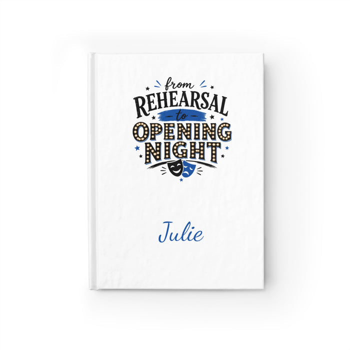 From Rehearsal to Opening Night Journal – Personalized Theater Memory Book