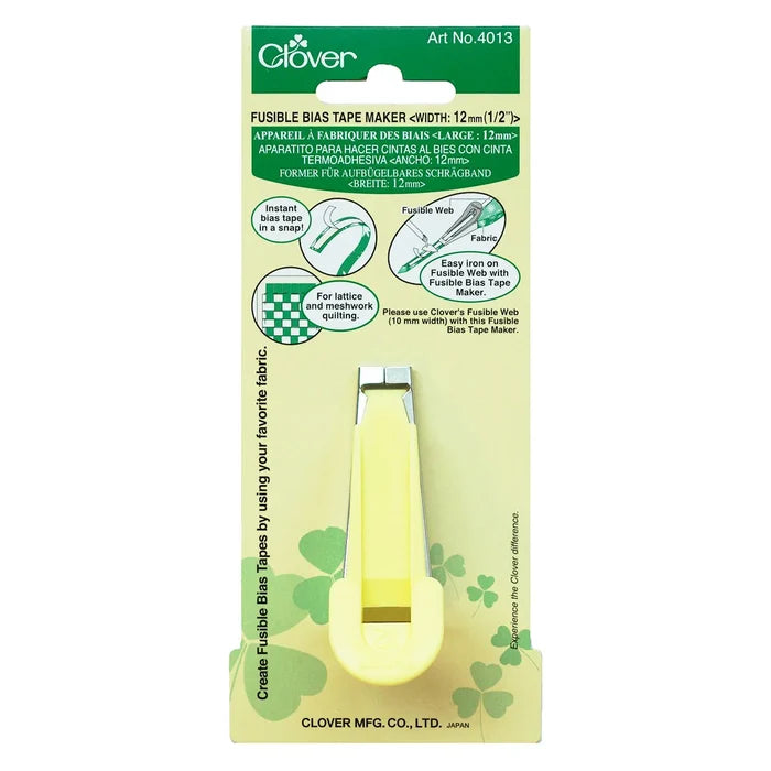 Fusible Bias Tape Maker (12mm / 1/2”)