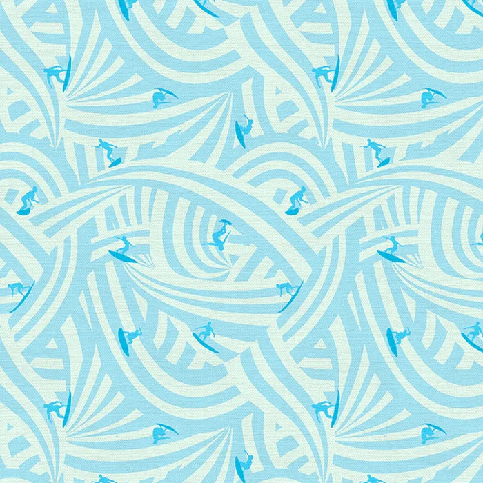 Goin Surfin Surfers Blue