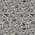 Gothic Whimsy-Spiders Garden (Gray)