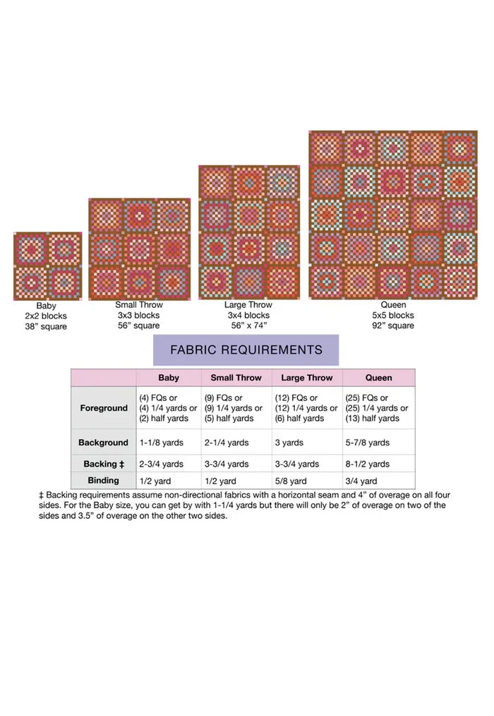 Granny Patch Quilt Pattern