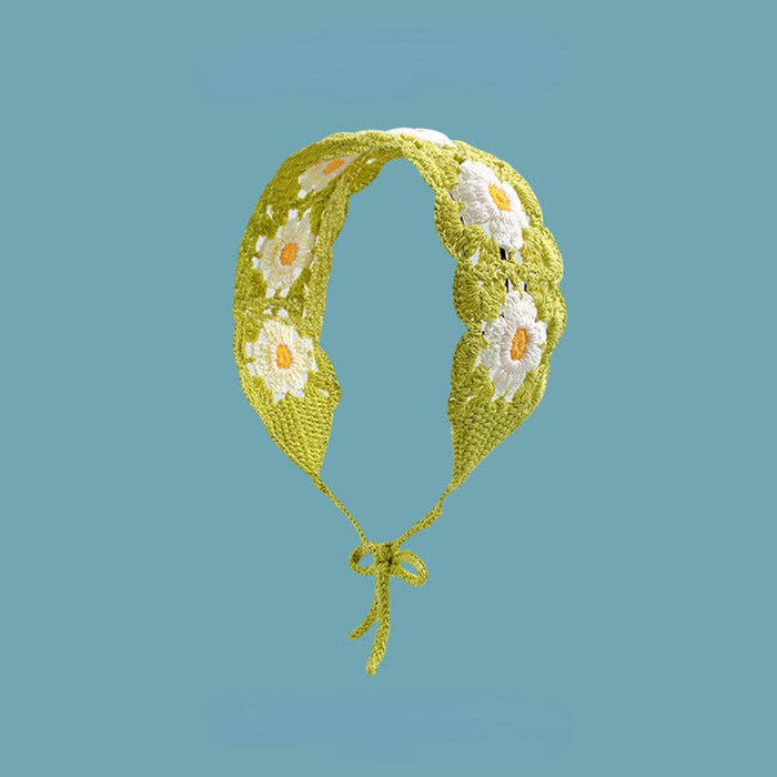 Handmade Crochet Flower Headband - Summer's Perfect Accessor