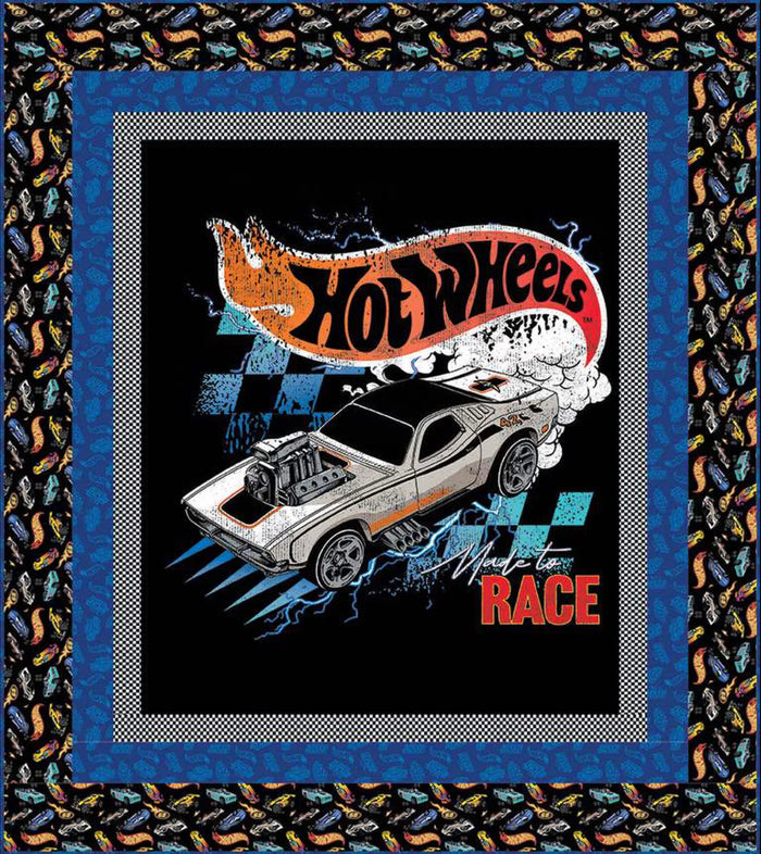 Hot Wheels Quilt Kit