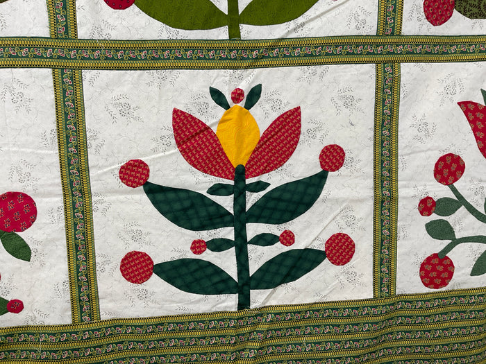 Modern Applique Quilt Top