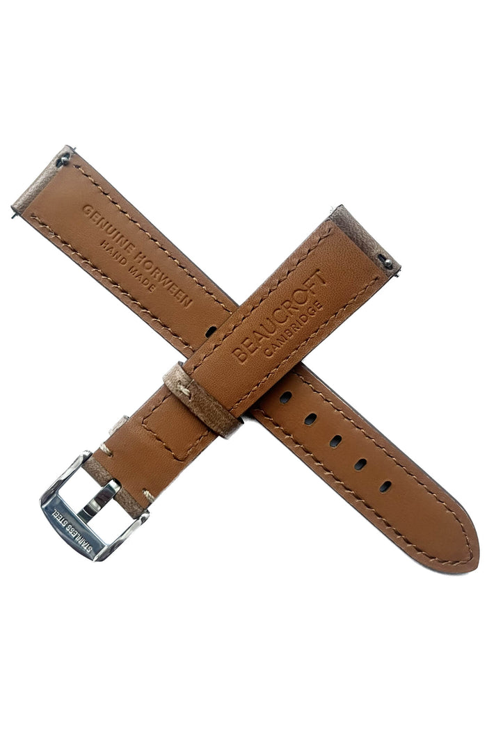 Natural Tan Horween Leather Strap