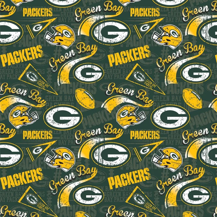 NFL Football Green Bay Packers Cotton Print