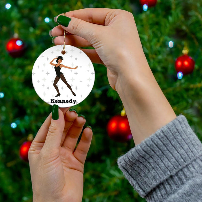 Personalized Jazz Dancer Ornament: Custom Dance Recital Gift