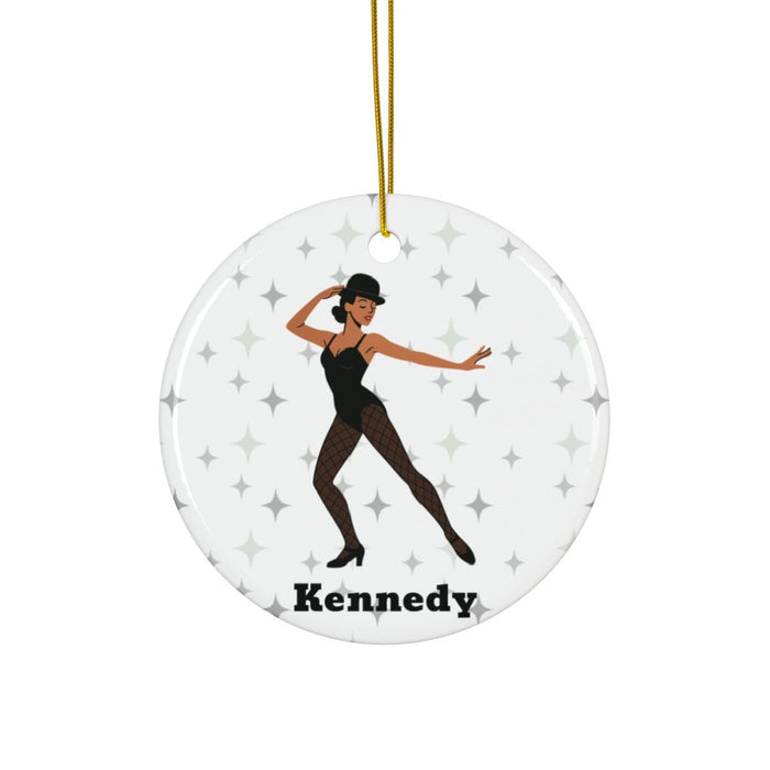 Personalized Jazz Dancer Ornament: Custom Dance Recital Gift