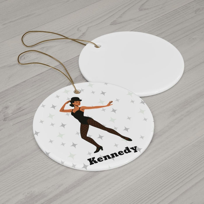 Personalized Jazz Dancer Ornament: Custom Dance Recital Gift