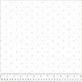 Pin Dot Ditsy-White on White