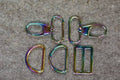 Rainbow 1- 1/4in Wide Bag Strap Hardware