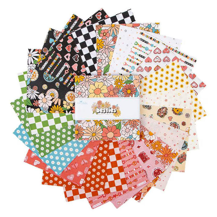 Riley Blake Besties 5" Charm Pack