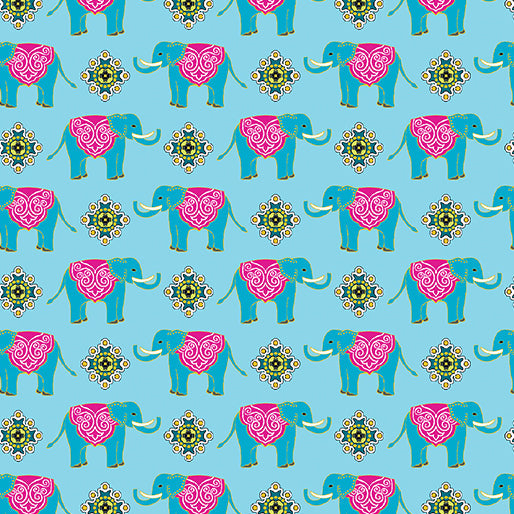 Small Wonder (Turquoise/Multi)