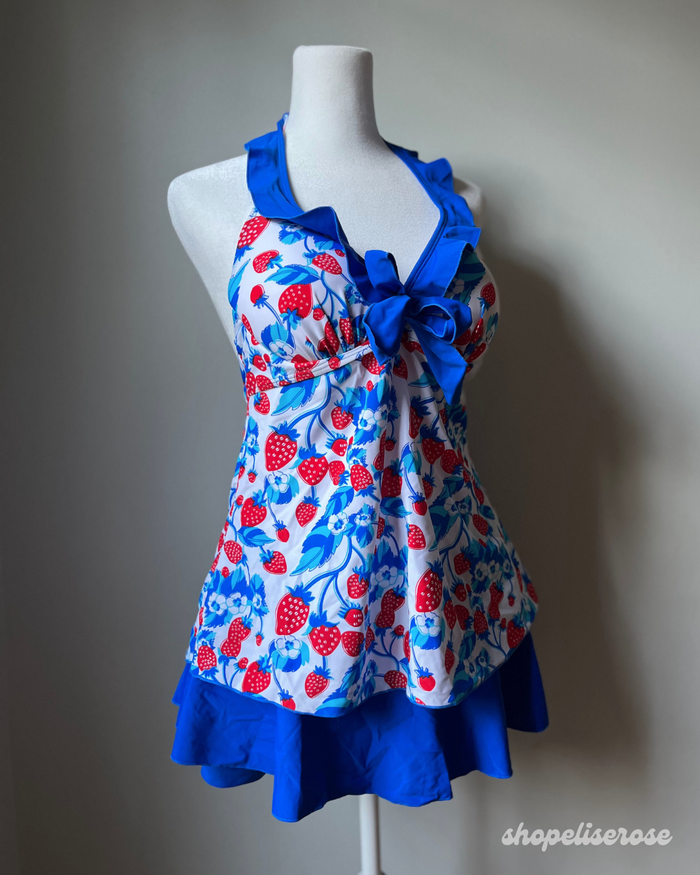 Strawbella Tankini Two-Piece