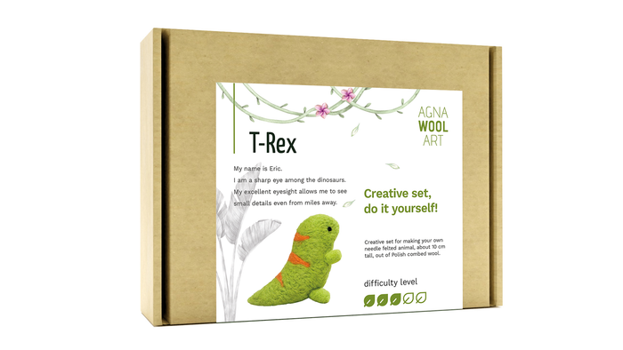 T-Rex, Needle Felting Kit