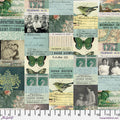 Teal - Collage || Tim Holtz Palette Teal
