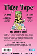 Tiger Tape 1/4 in Big Stitch